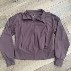 Stretch the rules mauve jacket
